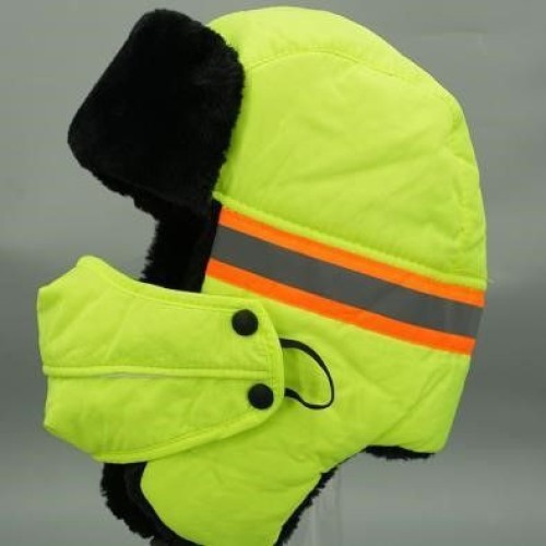 Mens Cycling Outdoor Windproof Cold-proof Thickened Plush Warm Mask Hat Lei Feng Hat Mask Neck Hat